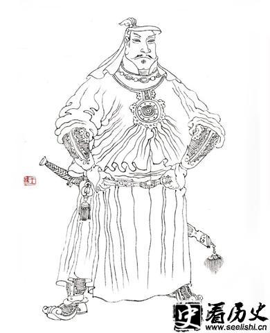 王戎画像
