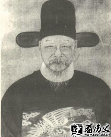 东林党争领袖顾宪成画像