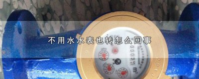 ​水表不转是不是说明家里不漏水 水管不漏水但水表在转该怎么办