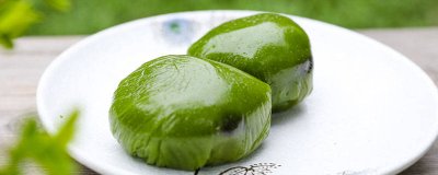 ​青团能用纯糯米做吗 青团凉了不硬的配方