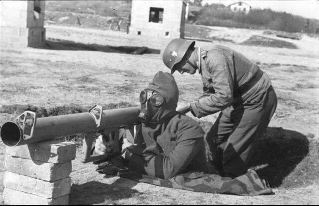 二战德制便携式反坦克武器