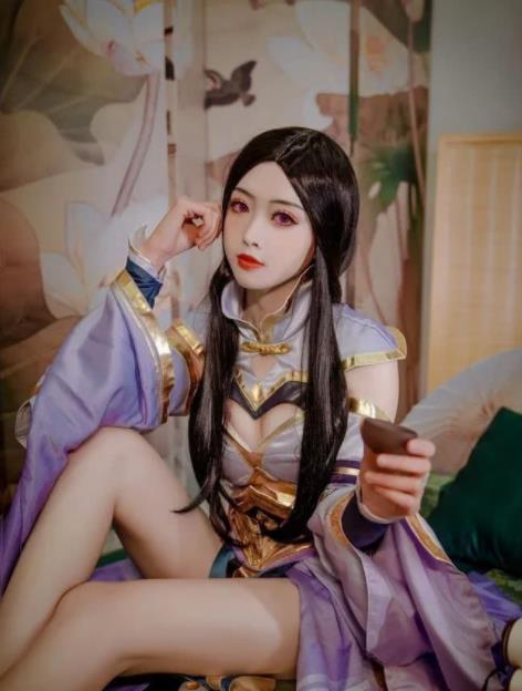 国服最美COS，紫霞仙子＋完美女神，网友：心动了！