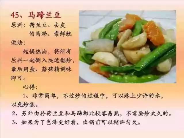 最全年夜饭菜谱，100道素菜，终于不用愁做什么菜了！妈妈们可以收藏了！