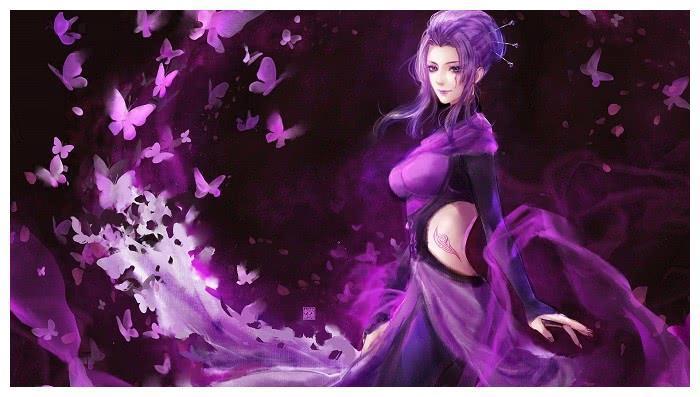 国漫紫色系的4大女神，哪一个才是你心目中的女神？