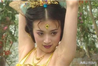 ​西游记幕后照，孔雀公主颜值不低，图五很多人没见过