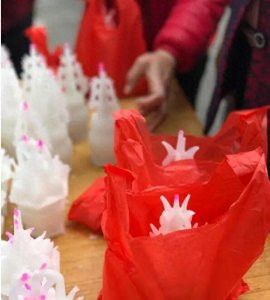 ​正月初九天公生拜神，潮汕白糖塔是这样做成的