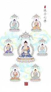 ​佛法的过去七佛，释迦牟尼佛排最后