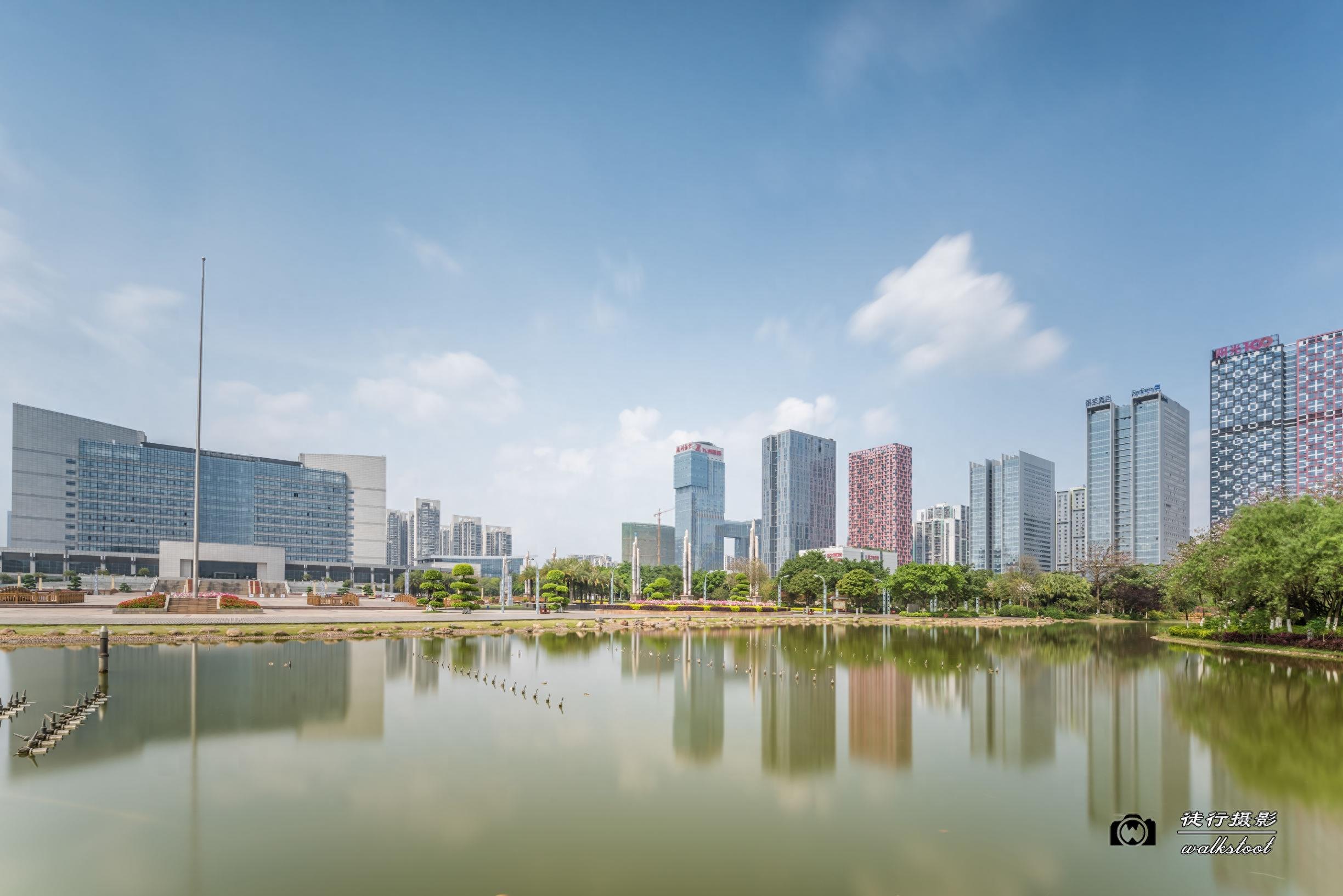都市风光-柳州市民广场