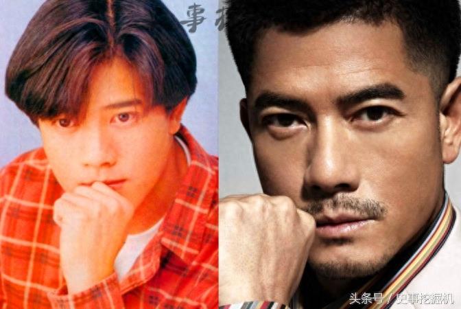 16位‘老帅哥’年轻时的照片对比，这群人里最帅的竟是黄秋生