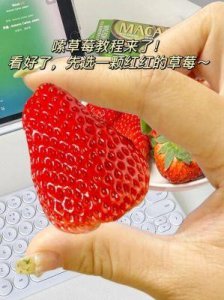 ​吸草莓的技巧与风险：亲密游戏需谨慎