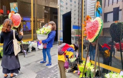 ​张国荣坠楼监控（张国荣坠楼去世现场人山人海）
