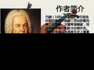​巴赫简介（巴赫个人简介）