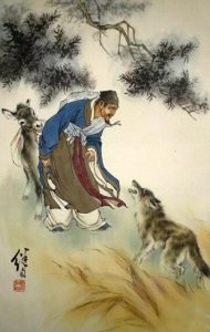 ​郭东先生和狼的故事，翻白眼的驴巧遇捧胡萝卜的兔子