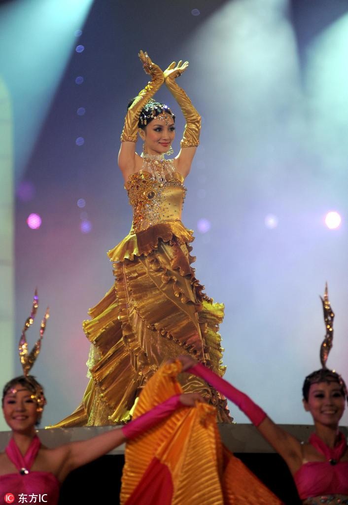 唐嫣成为金鹰女神（七届金鹰女神大PK）