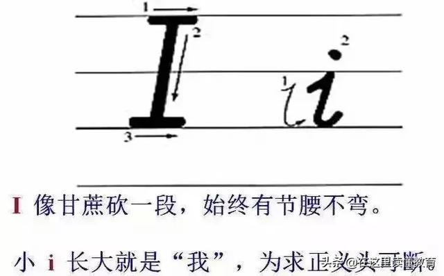 24个英文字母正确规范的书写（26个英文字母规范书写技巧）(10)