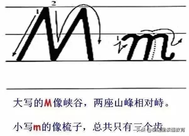 24个英文字母正确规范的书写（26个英文字母规范书写技巧）(14)