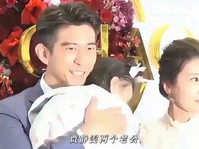 ​贾静雯两任老公经济实力对比