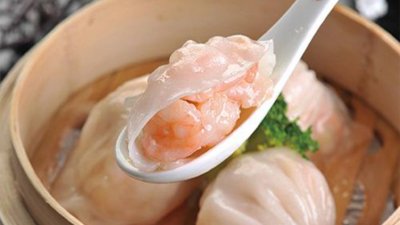​虾饺：家庭简单做法，广东地区著名的传统美食，味道鲜美爽滑