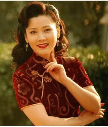 何赛飞与老公合影(老戏骨何赛飞被母亲抛弃)(1)