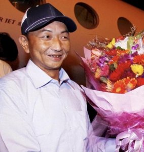 ​2010年钓鱼岛事件，英雄船长詹其雄，驾驶渔船撞击日本军舰