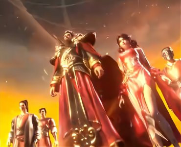 ​完美世界：石昊四位老婆一起登场，云曦踏水而来，月婵从天而降