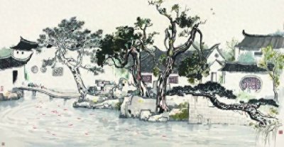 ​中国画名家|吴冠中作品欣赏