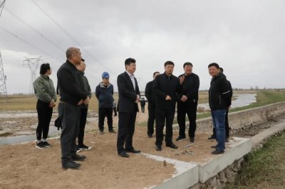 ​郭连厚现场办公推进重点项目建设
