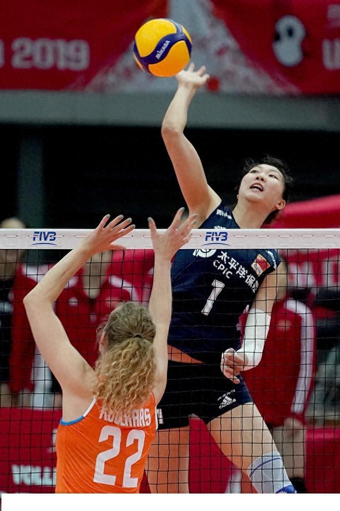 2019女排世界杯中国女排3-1荷兰女排,赢得世界杯9连胜