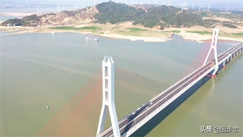横跨鄱阳湖!航拍“东方百慕大”老爷庙水域上的鄱阳湖二桥
