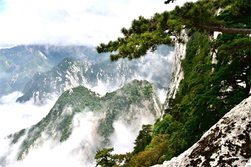 奇险天下第一山:华山风光欣赏
