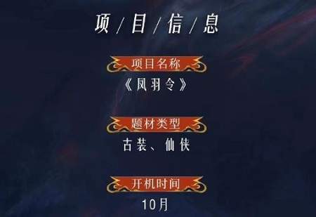 凤羽令电视剧剧情介绍,《凤羽令》故事梗概