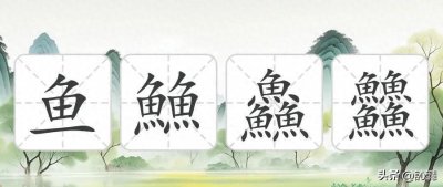 ​“鱼䲆鱻䲜”的鱻怎么读，三个鱼字读什么，四个“鱼”字又读什么