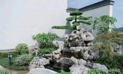 ​带你认识小型的庭院鱼池假山，自己动手该如何制作？