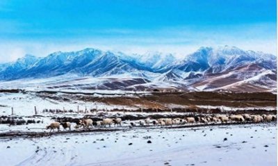 ​甘肃天祝县的马牙雪山：景观壮丽且充满神秘感，适合徒步、摄影