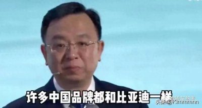 ​比亚迪被打倒，是中国汽车最大悲哀！王传福三次哽咽